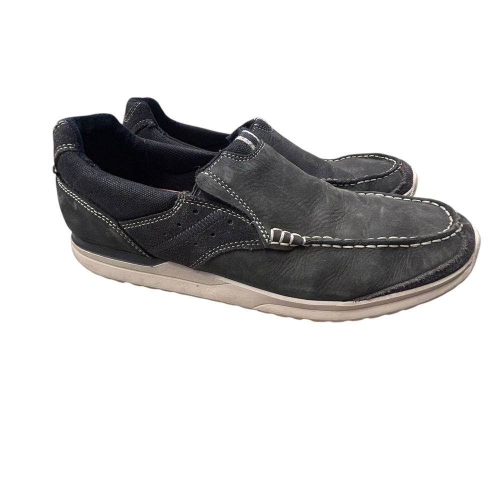 Rockport Men’s Langdon Slip-On Shoes in Heather‎ Nubuck 11
